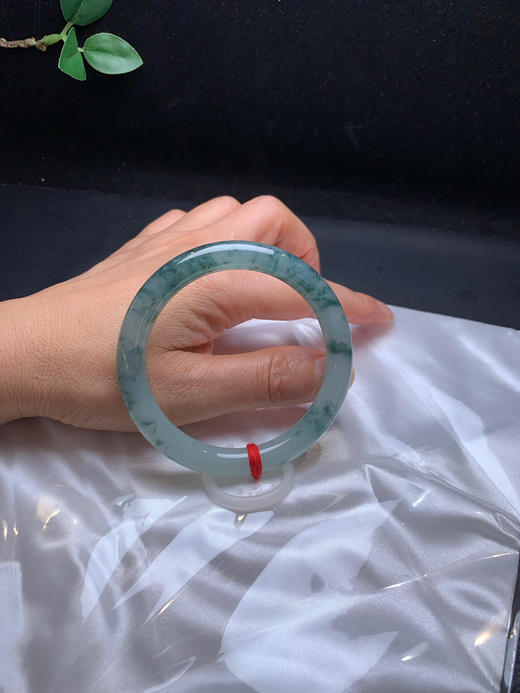 620551，58冰飘花细圆条，满圈冰冰的， 大半截飘蓝花   底子均匀细腻 商品图5