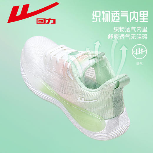 回力运动鞋女2025新款夏季女鞋轻便软底跳绳鞋透气减震跑步鞋子女【运动休闲鞋】WXY(S)-3119L 商品图0