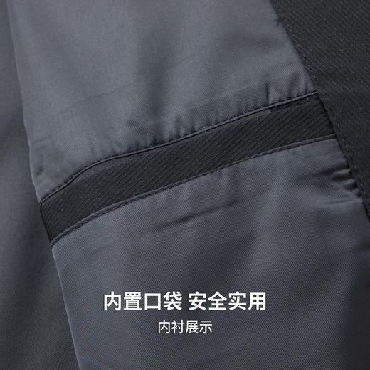 圣得西2025年秋季新款男士外套纯色百搭休闲工装风翻领夹克上衣男 商品图10