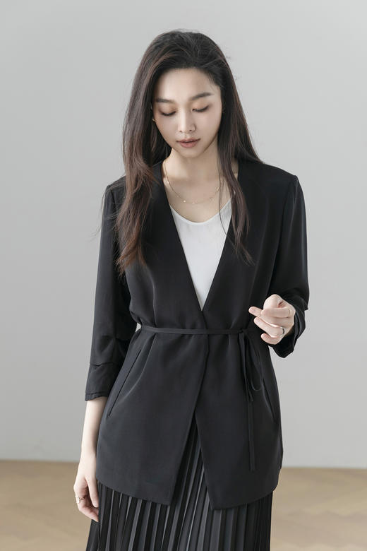 火桐hooton25姆米弹力重绉西装外套YT6176 商品图4