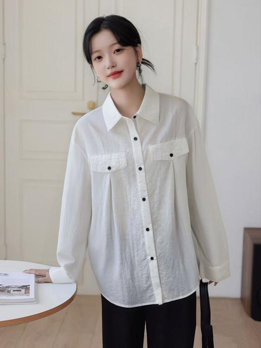 【时装系列】ME TOWN'S 318天然纤维衬衫M1-4-喜出 商品图1