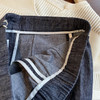 闭眼入！！大厂货品质！2025老钱风棉麻仿牛仔九分阔腿显瘦休闲奶奶裤！ 商品缩略图2