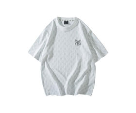 PNJ满印短袖K3H2006T恤复古潮牌夏季新款