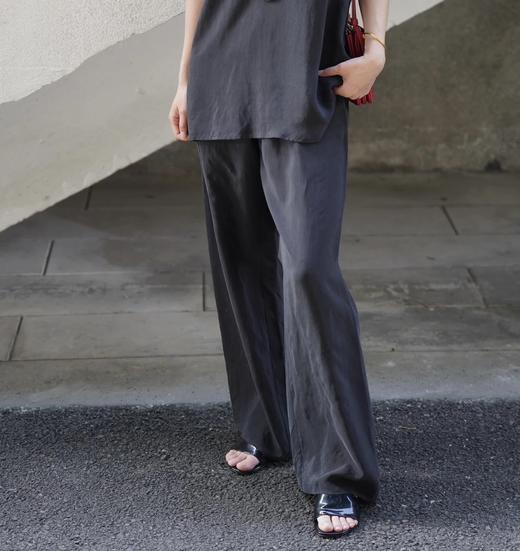 重磅推荐！现货！Row风铜氨套装  立体剪裁  背心上衣/松紧阔腿裤  日本进口 100%铜氨无补货！ 商品图1