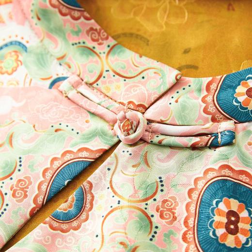 「高货wl」全新升级【铂金会员312/天猫419/差价107】(00142)洛诗琳香云纱新中式国风提花衬衫2025夏季立领盘扣上衣女 商品图2