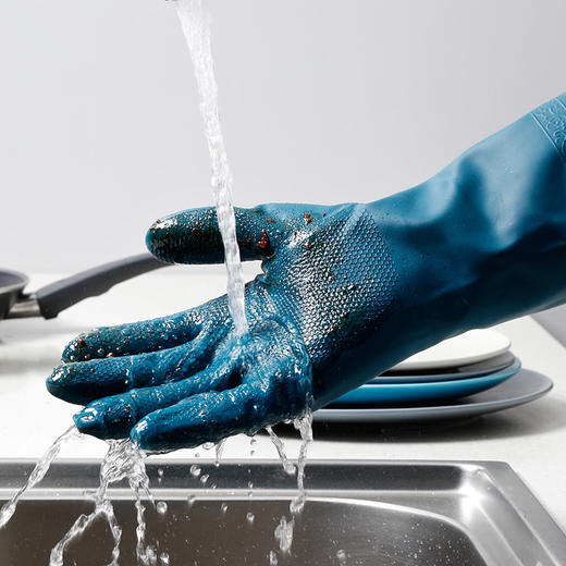 【批发】美丽雅双层加厚保暖手套 1双 商品图8