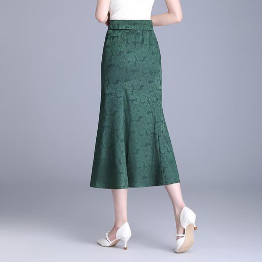 【预售3天】PY 新款印花包臀鱼尾裙四季百搭 &WM6808 商品图4