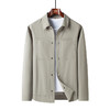 圣得西2025年秋季新款男士外套纯色百搭休闲工装风翻领夹克上衣男 商品缩略图14