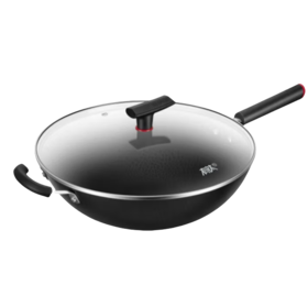 苏泊尔（SUPOR）有钛铁不粘无涂层精铁炒锅HC36YT1带付柄   36CM