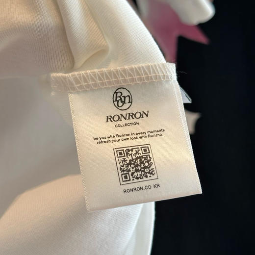 原价88特价ronron蝴蝶结正肩T恤071901 商品图11