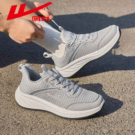 回力女鞋运动鞋2025新款网鞋夏季网面透气妈妈鞋软底不累脚跑步鞋WXY(JS)-1655 商品图6