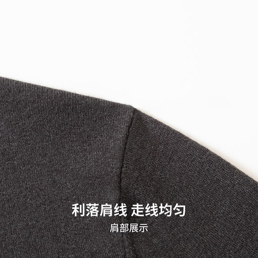 圣得西男士柔软易打理针织POLO衫2025秋季通勤易搭新款舒适毛衣 商品图7