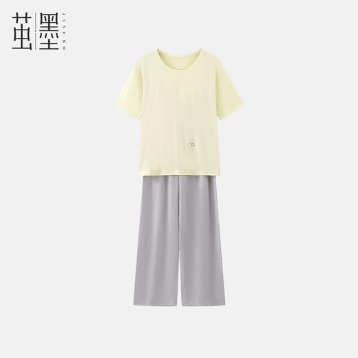 茧墨 云朵莫代尔家居服套装 柔软亲肤 舒适居家 4色可选 商品图2