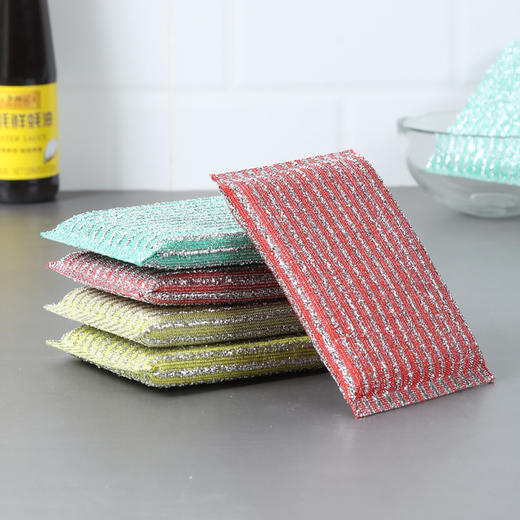 【批发】美丽雅炫彩百洁布3个装 商品图4