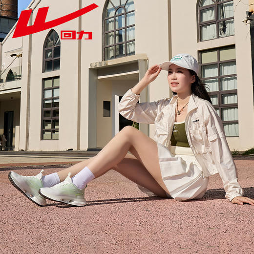 回力运动鞋女鞋夏季透气2025新款减震网面鞋子女款轻便软底跑步鞋WXY-M021C 商品图5