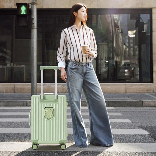 热卖！高颜值！能装/抗摔/ 耐造！SAIKIT 6605多功能行李箱 拉杆箱 拉链款/铝框款 轻便出行 多种尺寸可选 商品图5