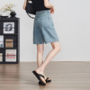 【五分牛仔短裤】逸阳夏款薄牛仔宽松显瘦休闲直筒裤子1089 商品缩略图5