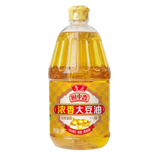 鲁花厨中香浓香大豆油900ml/1.8L 商品图0