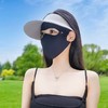 买一送一！【额头包裹，全脸防晒！】新玻尿酸防晒面罩 脸基尼面纱口罩 全脸防紫外线遮阳神器 女冰丝脸罩-QA 商品缩略图4