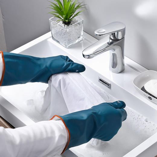 【批发】美丽雅双层加厚保暖手套 1双 商品图5