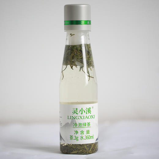 【灵小溪茶饮组合】 灵小溪 摇茶绿茶+茉莉花茶+冷泡红茶+冷泡绿茶 多口味组合装  4瓶 商品图2