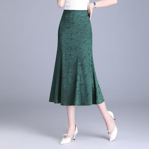 【预售3天】PY 新款印花包臀鱼尾裙四季百搭 &WM6808 商品图2