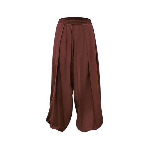 美愫男士瑜伽裤宽松灯笼裤民族风时尚高腰轻薄禅修打坐冥想舞蹈裤 商品图4