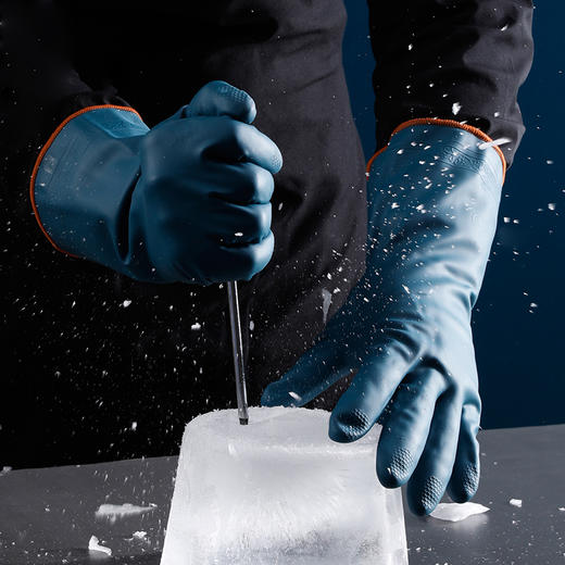 【批发】美丽雅双层加厚保暖手套 1双 商品图2