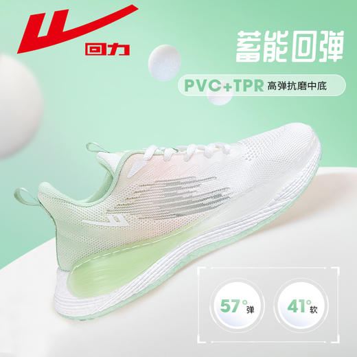 回力运动鞋女2025新款夏季女鞋轻便软底跳绳鞋透气减震跑步鞋子女【运动休闲鞋】WXY(S)-3119L 商品图3