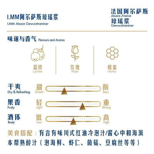 MM 山姆 Member's Mark MM 法国进口 阿尔萨斯 琼瑶浆白葡萄酒 750ml 商品图1