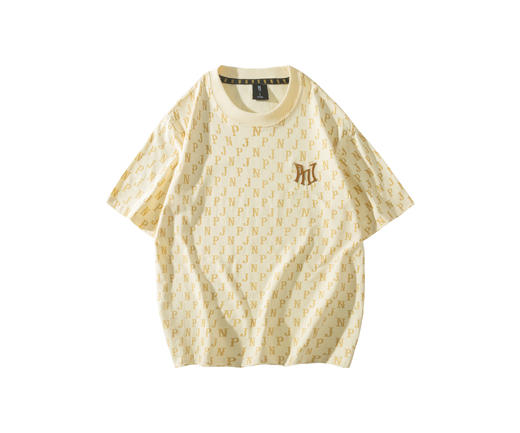 PNJ满印短袖K3H2006T恤复古潮牌夏季新款 商品图3