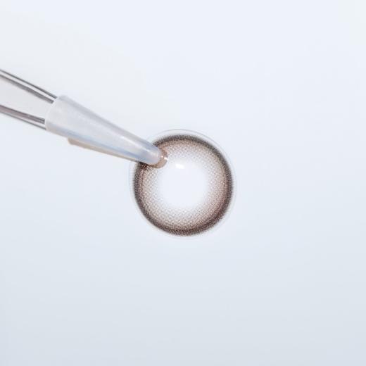 Olens旗下·琉璃泪光灰&琉璃泪光棕·Glowy Tear系列  | 14.2mm白狮参考着色待测  日抛 一盒十片装 商品图1