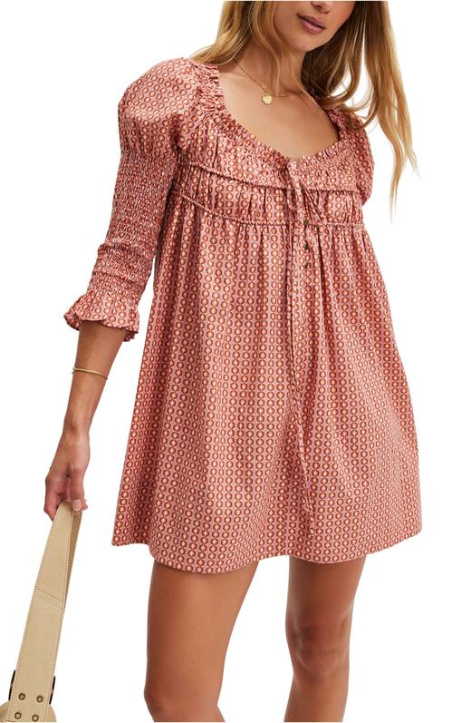 难得折扣！Free People 法式英伦短款连衣裙 商品图9