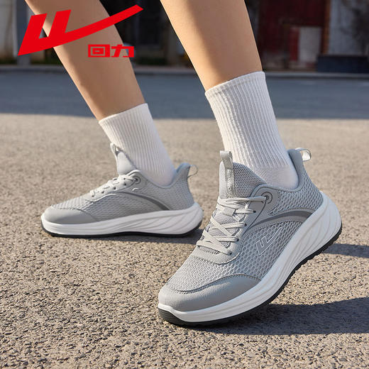 回力女鞋运动鞋2025新款网鞋夏季网面透气妈妈鞋软底不累脚跑步鞋WXY(JS)-1655 商品图4