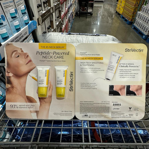 Strivectin颈霜按摩滚珠颈霜精华特价350元🉐包税包邮到手了🔥StriVectin斯佳唯婷紧致颈部精华滚珠30ml*2 商品图4