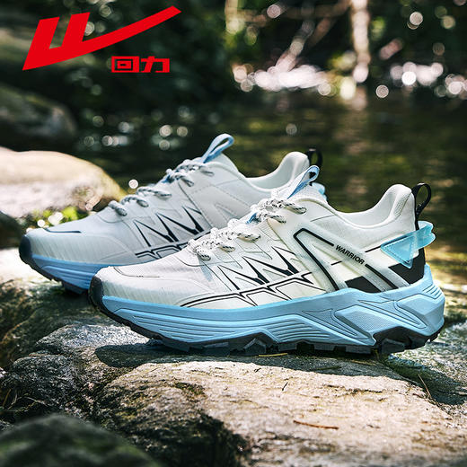 回力运动鞋女鞋2025夏季新款网面透气休闲鞋子女士轻便缓震跑步鞋【运动休闲鞋】WL(AB)-0801 商品图2