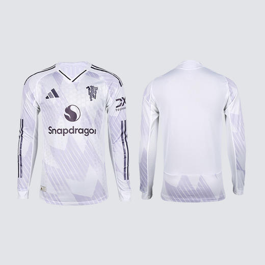 小李子阿迪达斯25/26赛季曼联球员版客场长袖球衣成人男足球服JP3023 商品图4