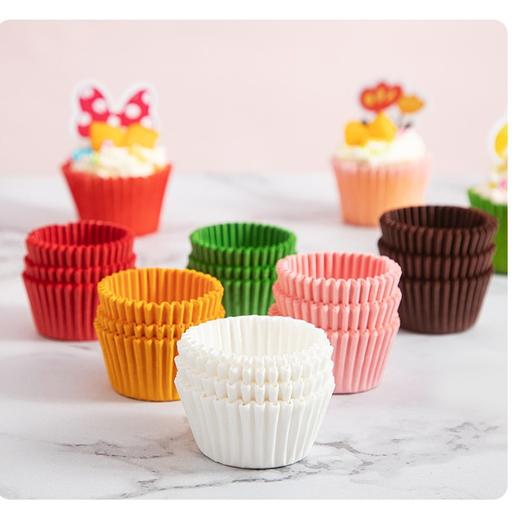 【食品级放心用】大中小号雪媚娘蛋糕纸  托纸杯烘焙用纸巧克力纸杯 防油蛋糕托圆形 商品图1