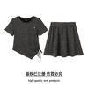 奢姿大码女装2025夏季减龄抽绳设计圆领两件套胖妹妹半松紧套装9952953530 商品缩略图0