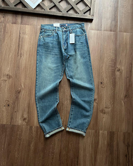LEVI'S 李维斯日产午夜蓝牌男士502直筒牛仔裤 商品图3