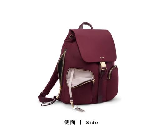 TUMI 双肩包女  0196651WN-F 酒红色.【刻字后发出的商品，不支持退换货服务】 商品图1