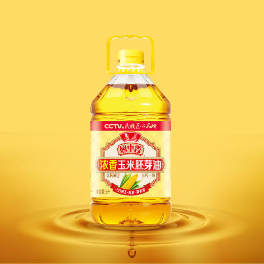 鲁花厨中香浓香玉米胚芽油5L非转基因压榨一级 商品图2