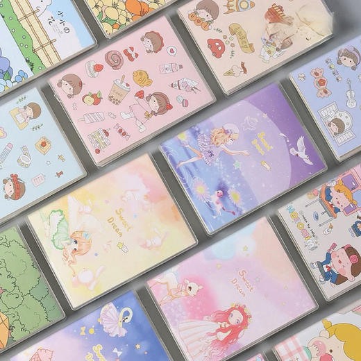 青壹坊PVC彩页精装本36K手账胶套本（图案随机） 商品图0