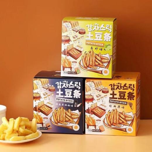 九日土豆条原切土豆条盒装黄油青柠椒盐麻辣 商品图0