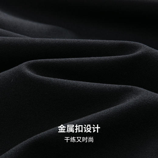 【含羊毛】圣得西男士商务夹克2025年秋季立领长袖通勤纯色夹克 商品图8