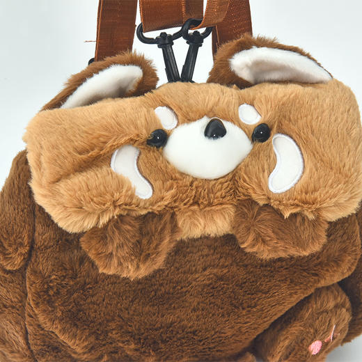 小浣熊毛绒双肩背包毛绒包纪念日百货门店同款163793324 商品图1