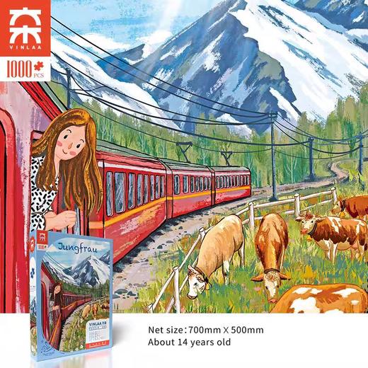 艺术拼图系列1000片/青春之旅 商品图0