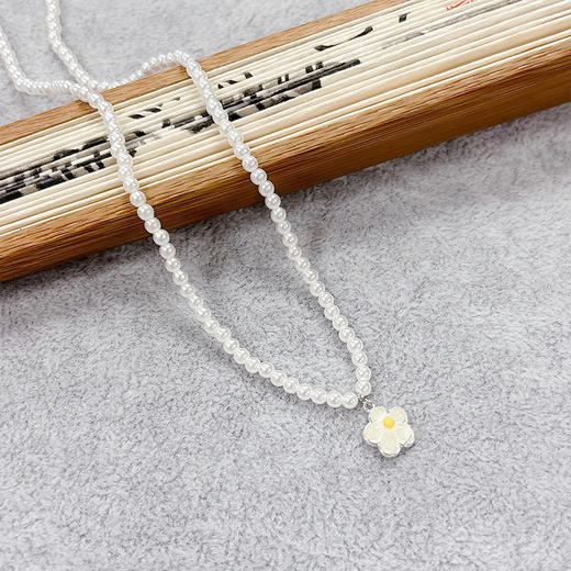 简约清新小黄花项链纪念日百货门店同款163443391 商品图3