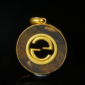 BC.ZT7.17-5  白棋沉水挂件 ，4.23g