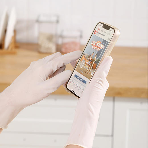 【批发】美丽雅薄型乳胶手套 6只装 商品图5